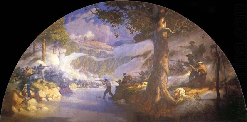 The Battle of Wilson-s Creek, NC Wyeth